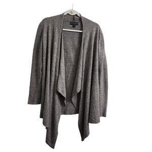 BAREFOOT DREAMS Bamboo Chic Lite Calypso Wrap‎ Cardigan Sweater 436 Gray S/M